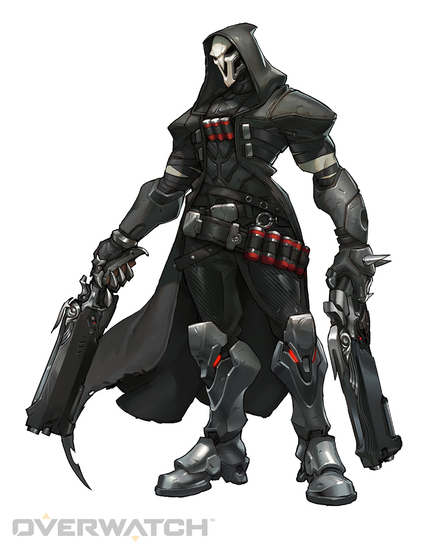 playing Reaper in Overwatch